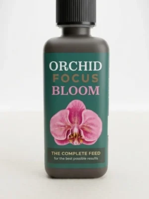 Embalagem de fertilizante Orchid Focus Bloom 300ml para nutrição e floração abundante de orquídeas